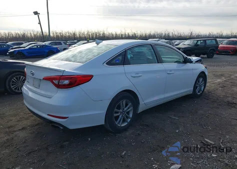 2016 Hyundai Sonata Se from USA, damaged, VIN 5NPE24AF3GH399283